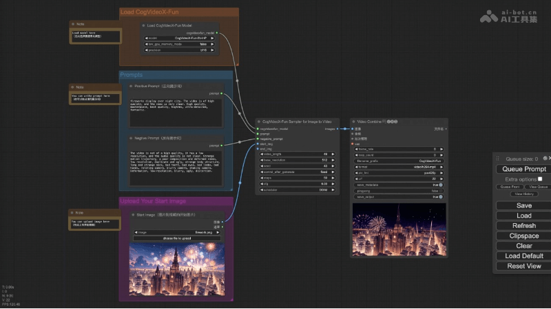 CogVideoX-Fun 多模態AI視頻生成工具,支持生成無限長度的視頻
