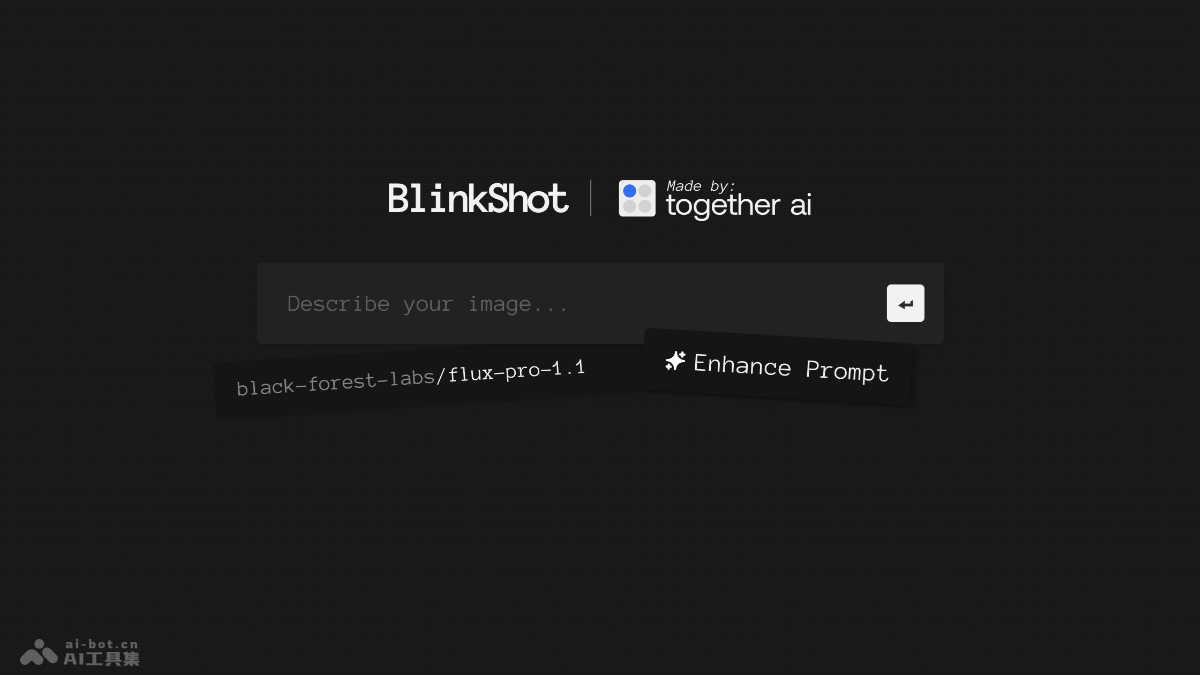 BlinkShot  開源的實時AI圖像生成器，幾毫秒內生成高質量圖像