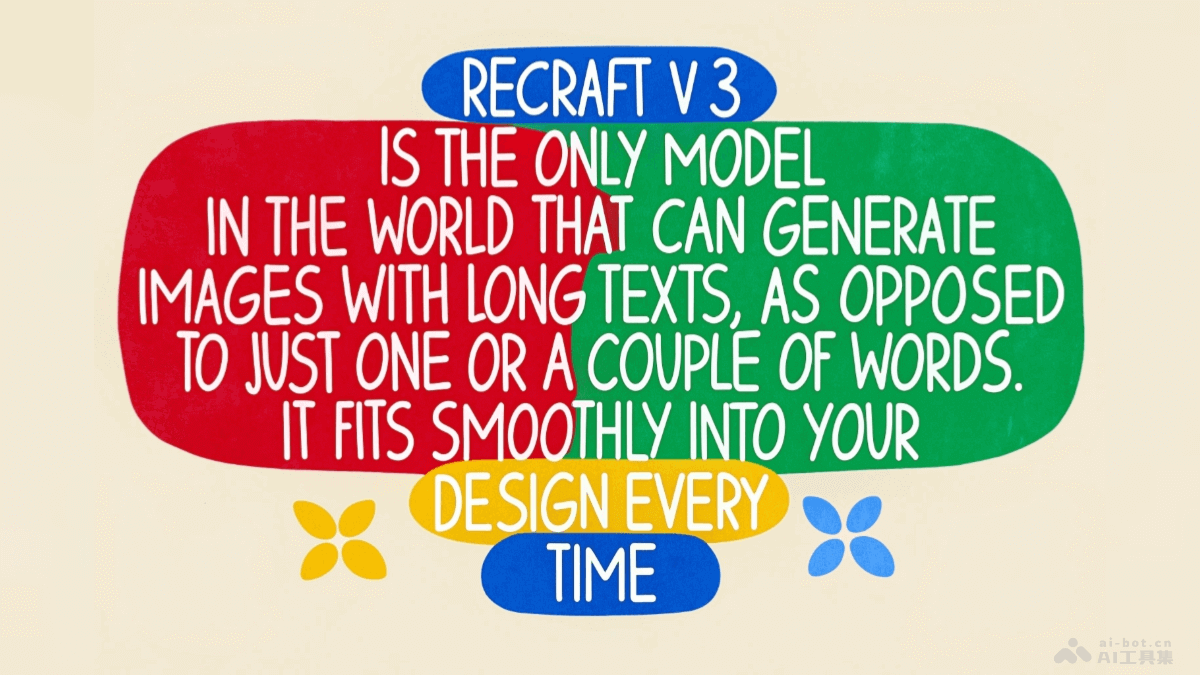 Recraft V3 Recraft推出的AI文本到圖像生成模型