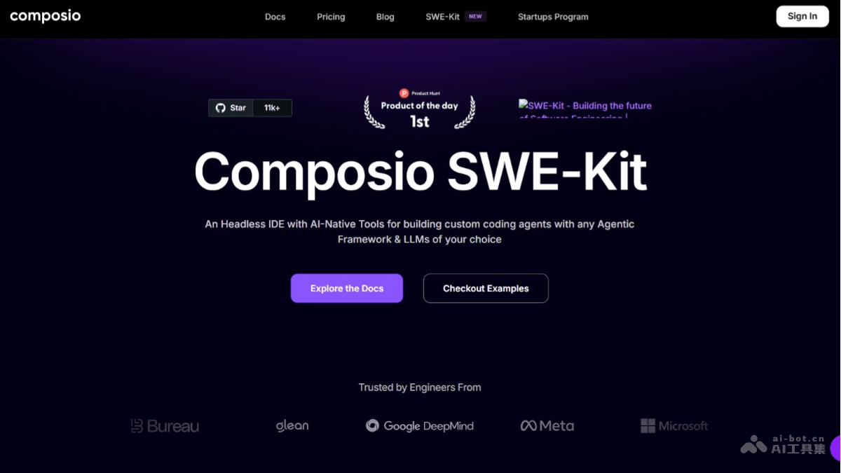SWE-Kit  構建自定義軟件工程AI代理的開源框架