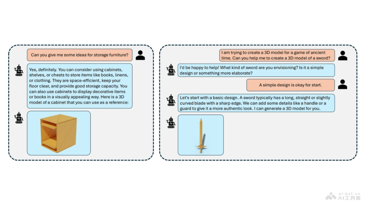 LLaMA-Mesh  清華聯(lián)合英偉達推出的自然語言生成復雜的3D模型項目