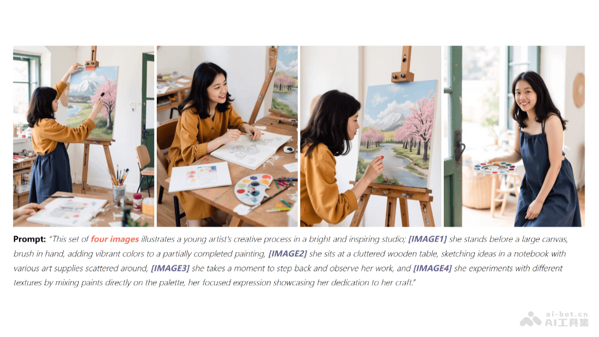 In-Context LoRA  阿里通義推出的基于DiTs的圖像生成框架