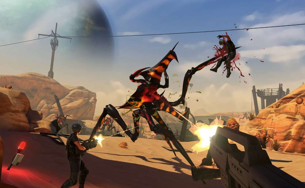射擊游戲《Starship Troopers: Continuum》再次跳票PSVR2