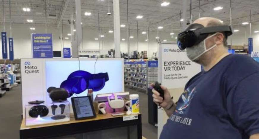 Meta將關閉美國百思買約200個Quest演示區,稱VR已人人皆知,新鮮感不再