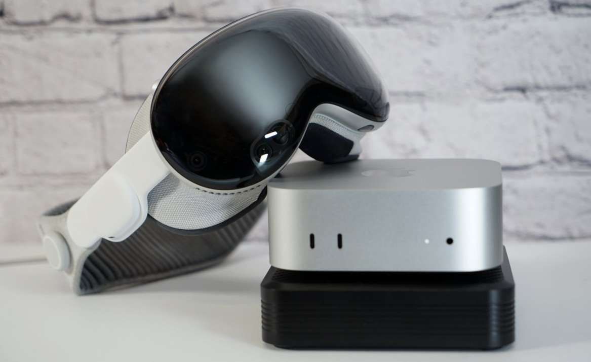 達人將Vision Pro作為Mac mini的隨身攜帶屏幕