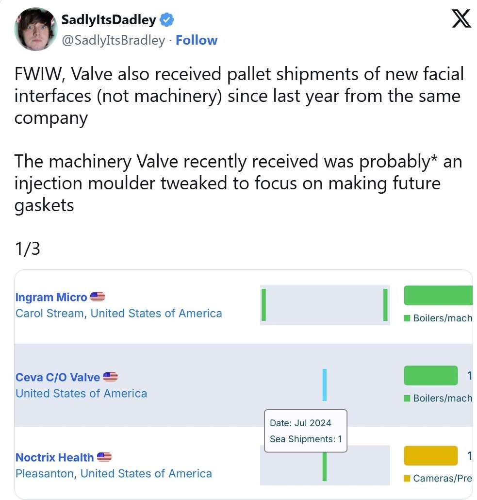 Valve籌備Deckard VR美國生產線,代碼曝光驍龍8 Gen 3配置?? 第2張 Valve籌備Deckard VR美國生產線,代碼曝光驍龍8 Gen 3配置?? 第2張