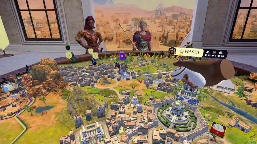 《文明7 - VR》登陸Meta Quest平臺 支持MR模式與跨平臺聯機 第2張 《文明7 - VR》登陸Meta Quest平臺 支持MR模式與跨平臺聯機 第2張