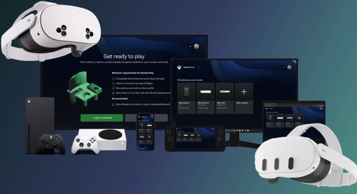 微軟擴展Remote Play功能,Quest可通過瀏覽器直接串流Xbox主機游戲