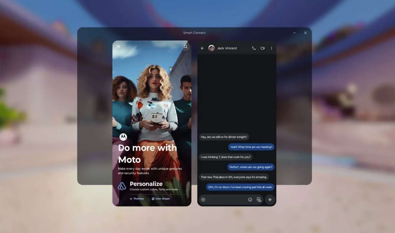 Meta Quest 3/3S現(xiàn)已支持鏡像摩托羅拉手機(jī)
