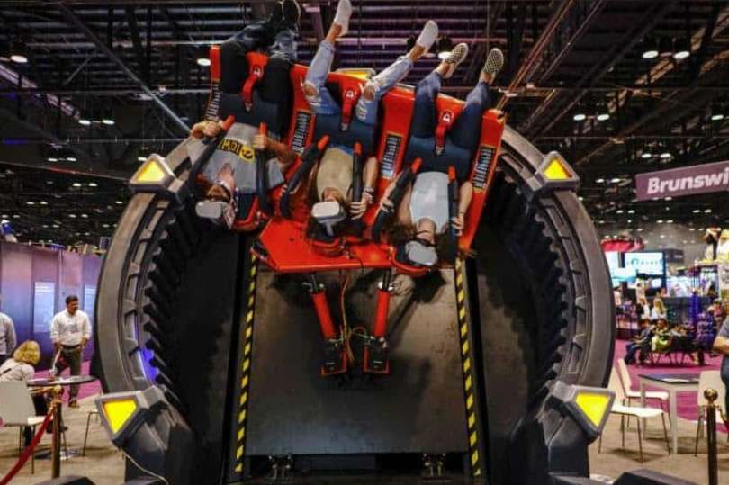 DOF Robotics推出基于PICO G3頭顯的VR過山車線下娛樂方案