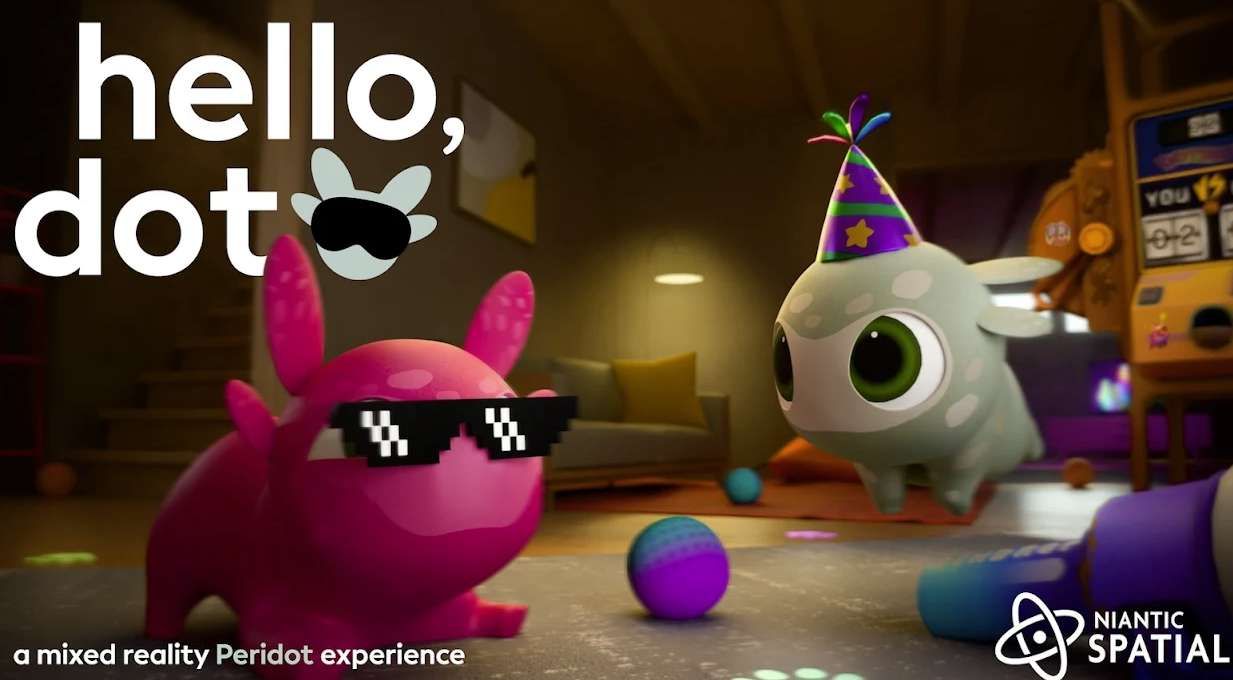 Niantic正式發行MR寵物模擬器《Hello, Dot》