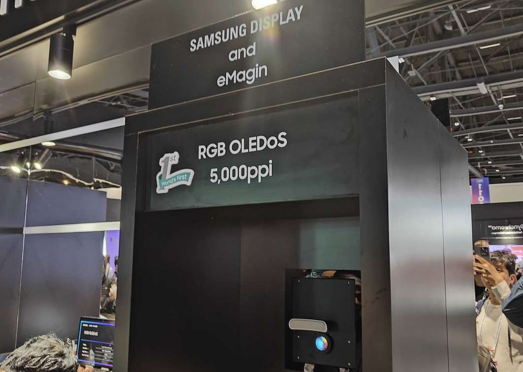 三星發布5000 ppi OLEDoS:亮度15000尼特,8K VR顯示質量