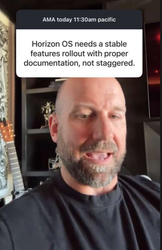 Meta CTO回應Horizon OS更新爭議：承認電池保護功能問題，承諾即將修復