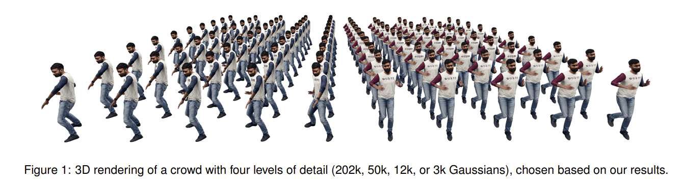 圣三一大學(xué)研究團隊評估3D高斯人群渲染感知質(zhì)量  第2張