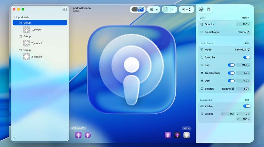 visionOS啟發(fā)蘋果全家桶OS UI采用液態(tài)玻璃設(shè)計(jì)，實(shí)現(xiàn)全平臺一致性體驗(yàn)