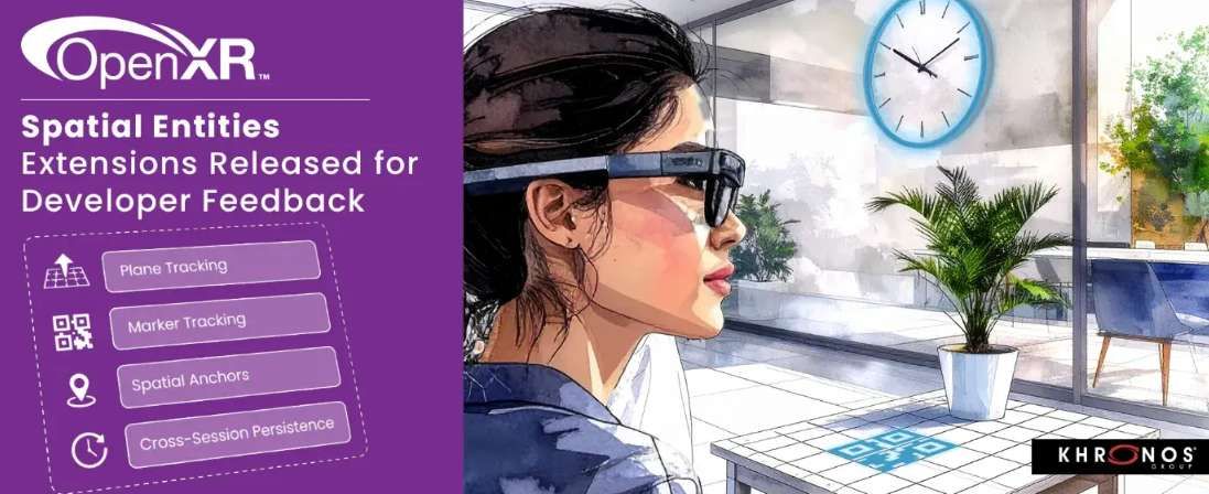 Khronos發(fā)布OpenXR空間實(shí)體擴(kuò)展標(biāo)準(zhǔn)草案