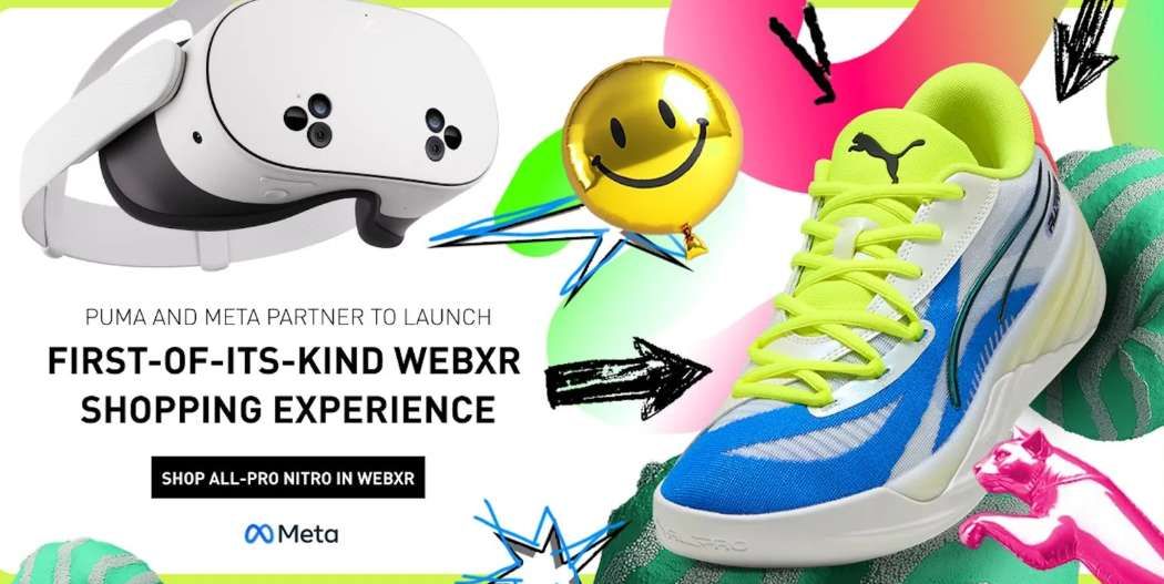 Puma與Meta合作推出Quest專屬WebXR籃球鞋購物體驗