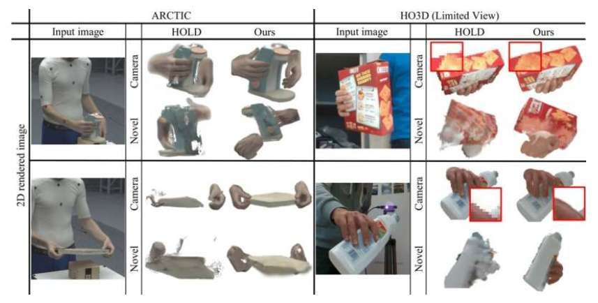 蔚山科學技術院研發單攝像頭雙手交互3D重建技術