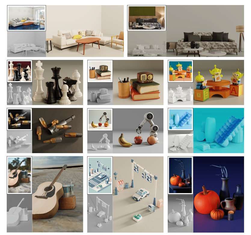 SIGGRAPH最佳論文：CAST實(shí)現(xiàn)單張RGB圖像重建高質(zhì)量3D場景