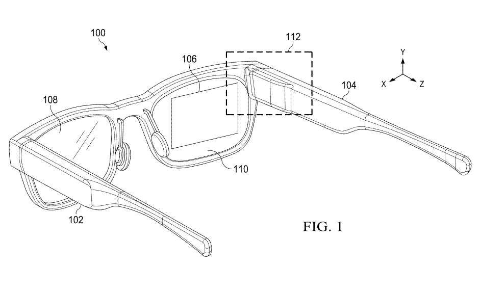 谷歌XR專利提出AR眼鏡波導浮動框架對齊方案