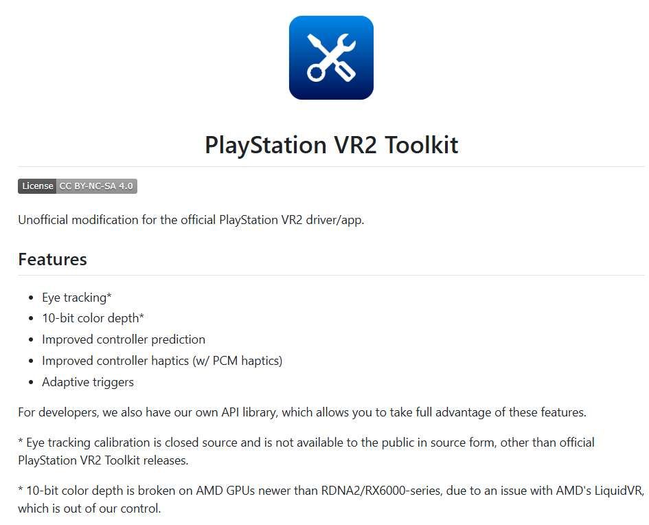 第三方開發團隊解鎖索尼PSVR 2的PC端眼動追蹤功能