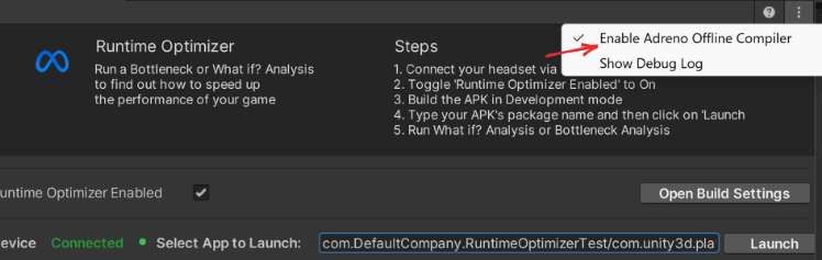 簡化運行時優化工作 ，Meta發布Quest Runtime Optimizer for Unity  第5張