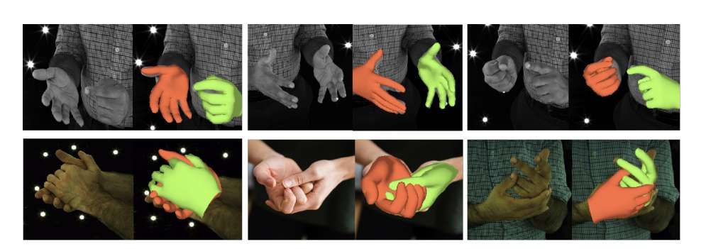 中國科學(xué)院大學(xué)與北京理工大學(xué)聯(lián)合開發(fā)VM-BHINet手部交互重建系統(tǒng)