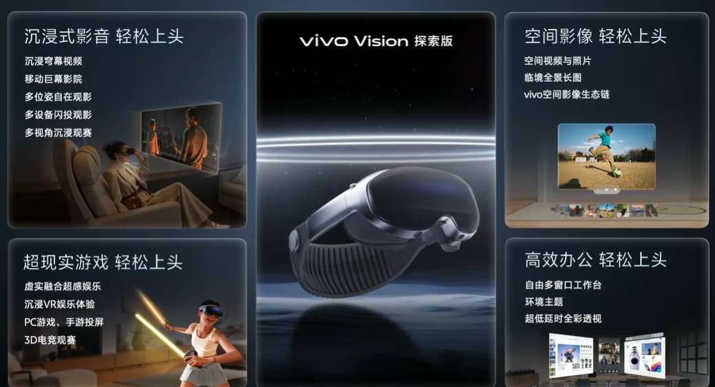 vivo正式發布Vision MR頭顯探索版，8月22日開放線下體驗  第2張