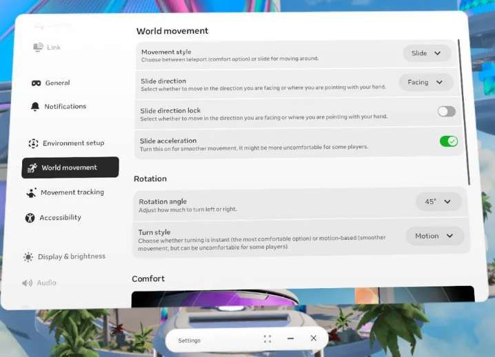 Meta Horizon OS v81 PTC更新首空間與系統(tǒng)功能