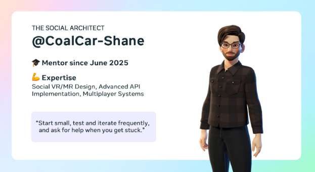 Meta公布Horizon創(chuàng)作者與開(kāi)發(fā)者計(jì)劃導(dǎo)師團(tuán)隊(duì)及課程安排  第7張