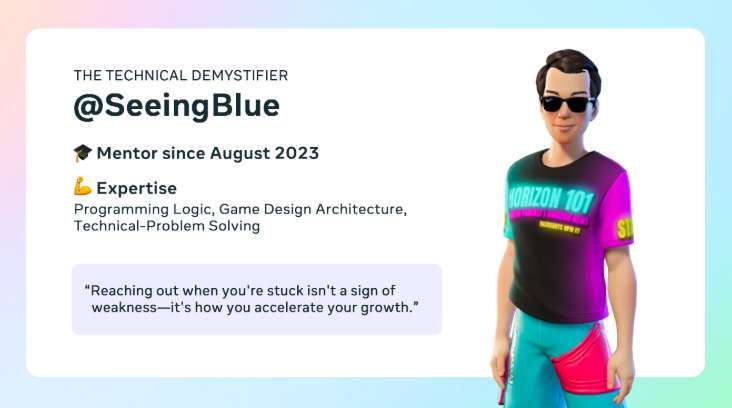 Meta公布Horizon創作者與開發者計劃導師團隊及課程安排