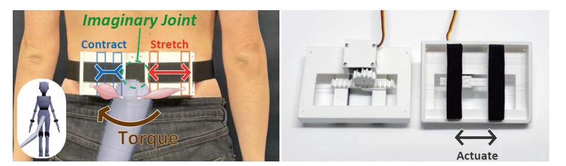 東京大學(xué)與薩爾大學(xué)團隊開發(fā)基于皮膚拉伸反饋的擴展身體部位感知系統(tǒng)