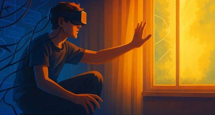 研究表明：VR使用后出現"困在虛擬現實"感知現象