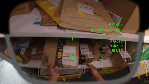 亞馬遜推出快遞配送專用智能眼鏡 第3張 亞馬遜推出快遞配送專用智能眼鏡 第3張