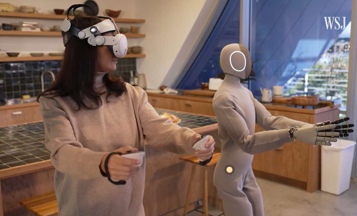 XR+機器人：探秘用頭顯遠程操控的NEO如何重新定義家務活