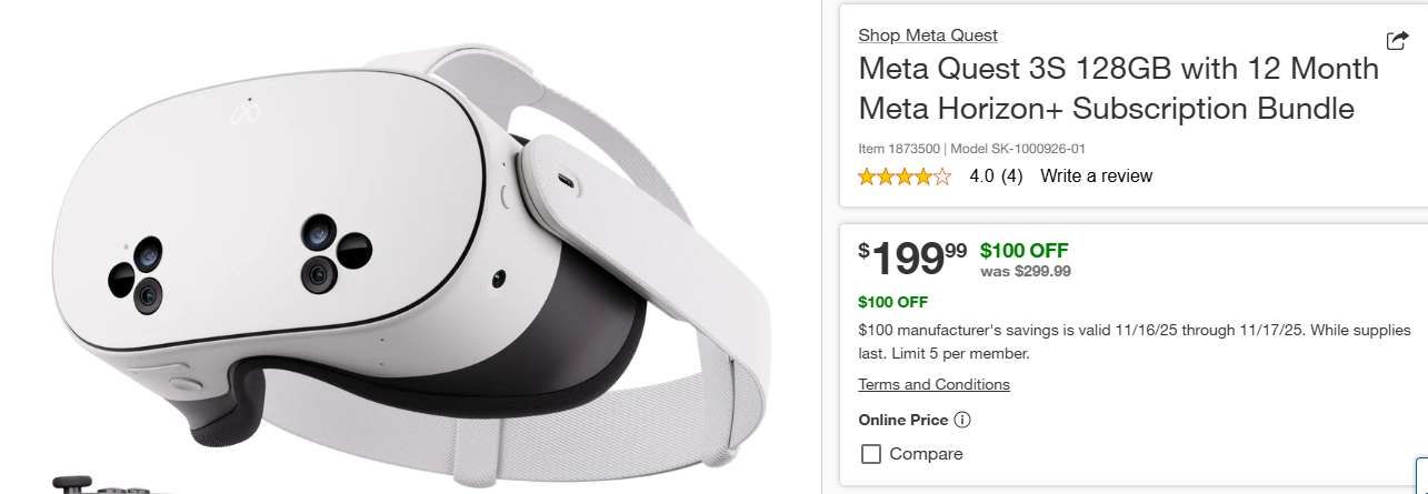 映維日報：Quest 3S歷史低價200美元，深圳文旅公司697萬元招標(biāo)龍川VR影片制作  第3張