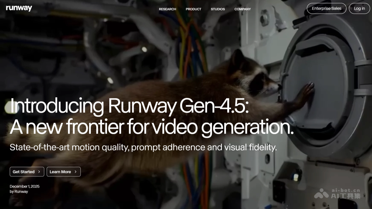 Gen-4.5 RunWay推出的視頻生成模型